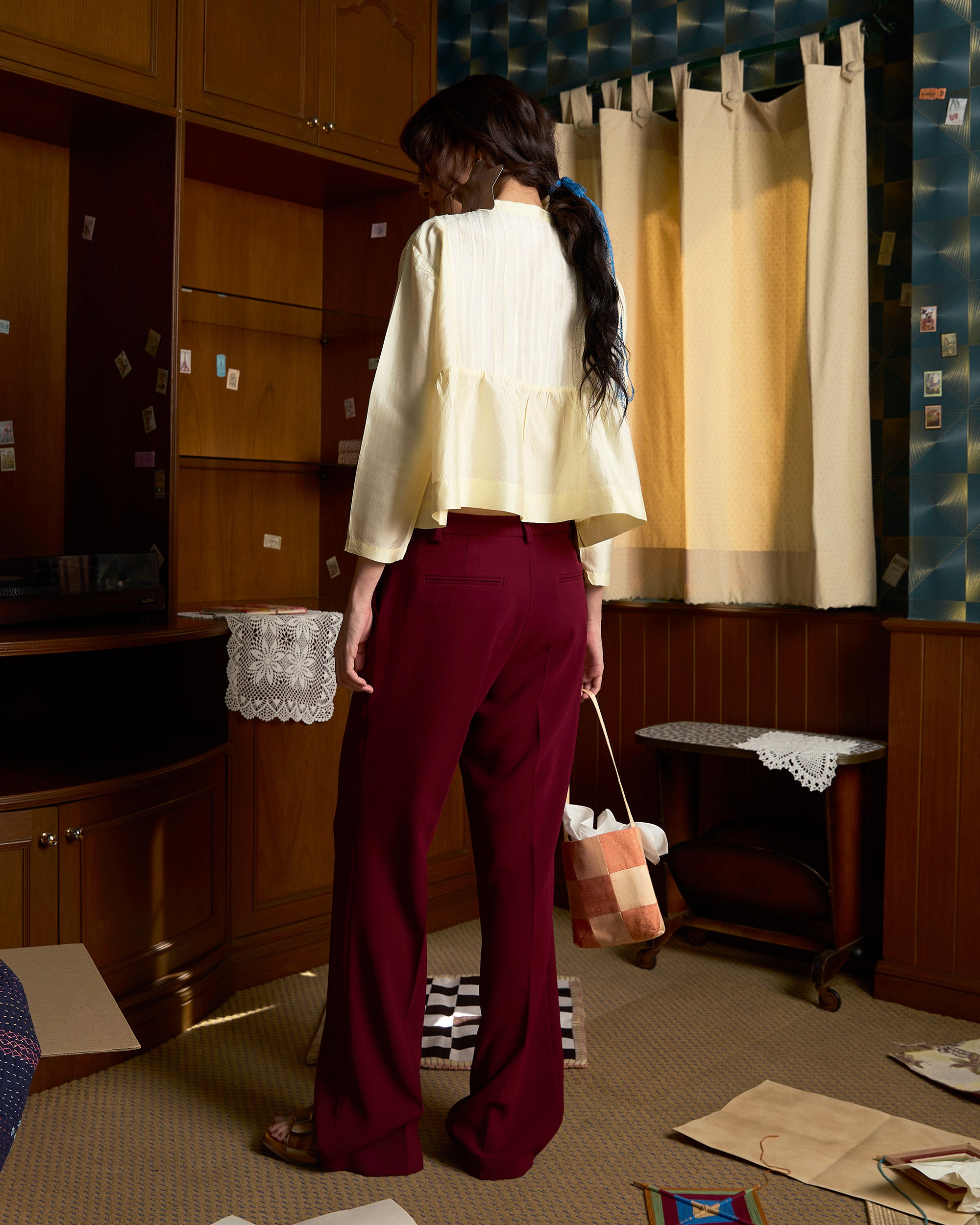 Aoi Silk Top