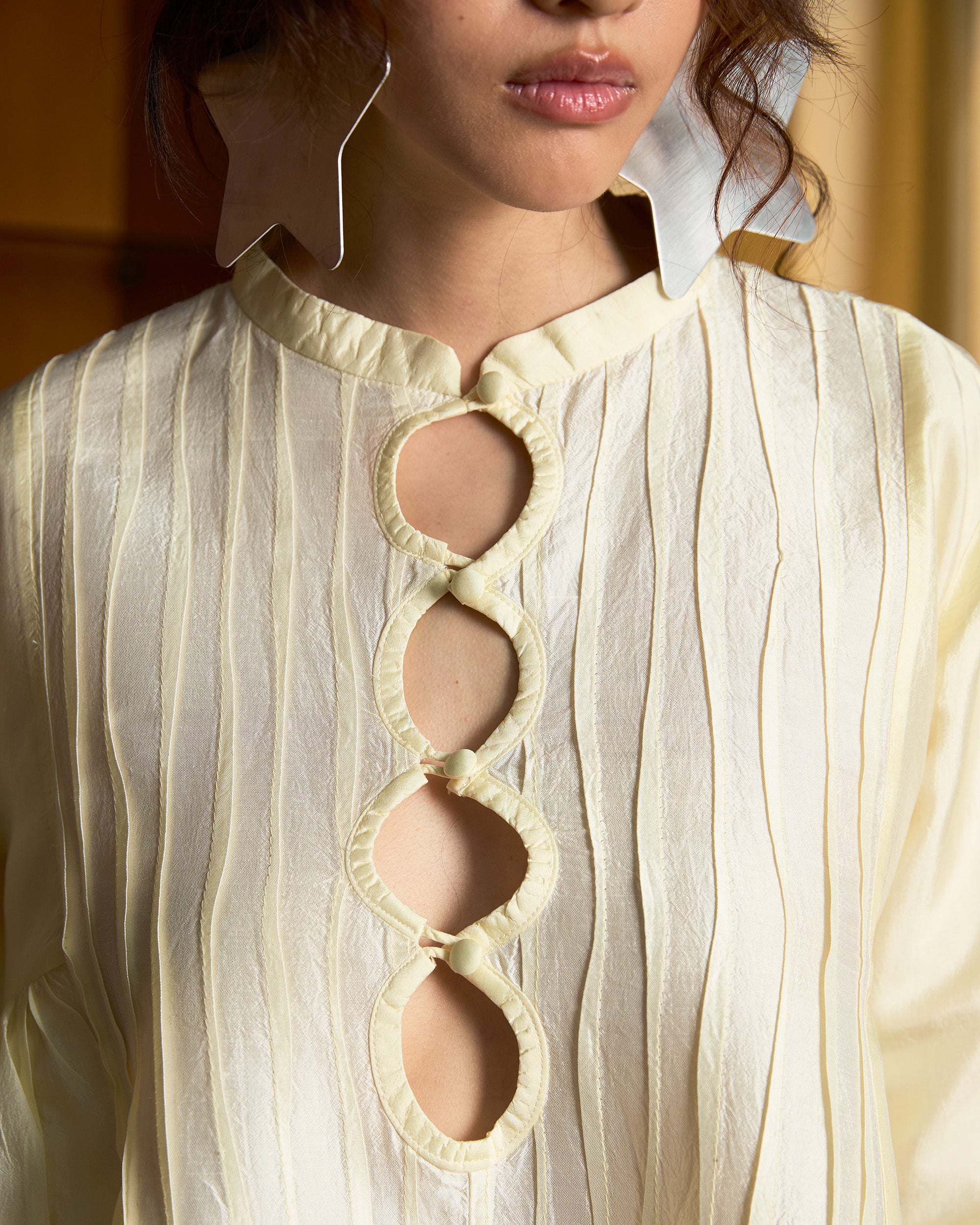Aoi Silk Top