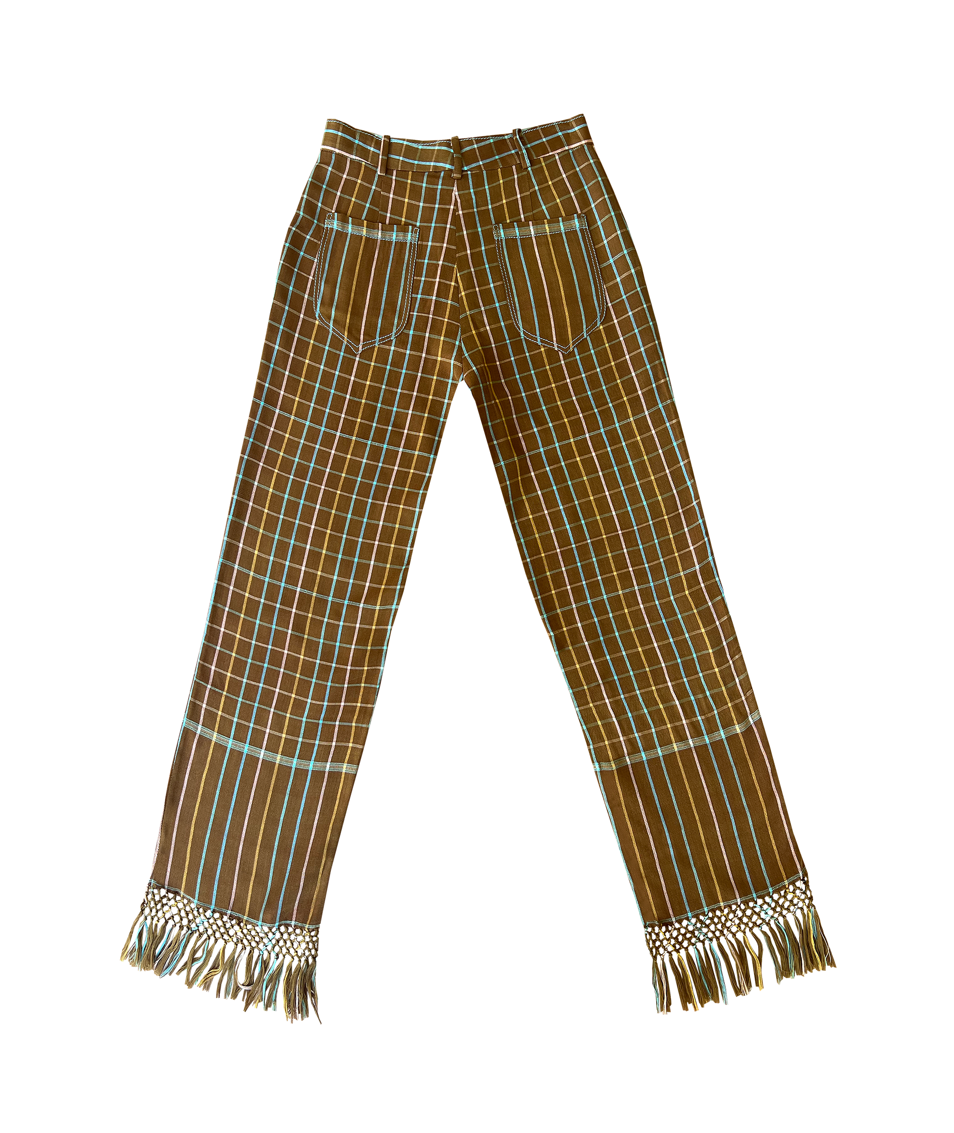 Kao Mah Fringe Trousers