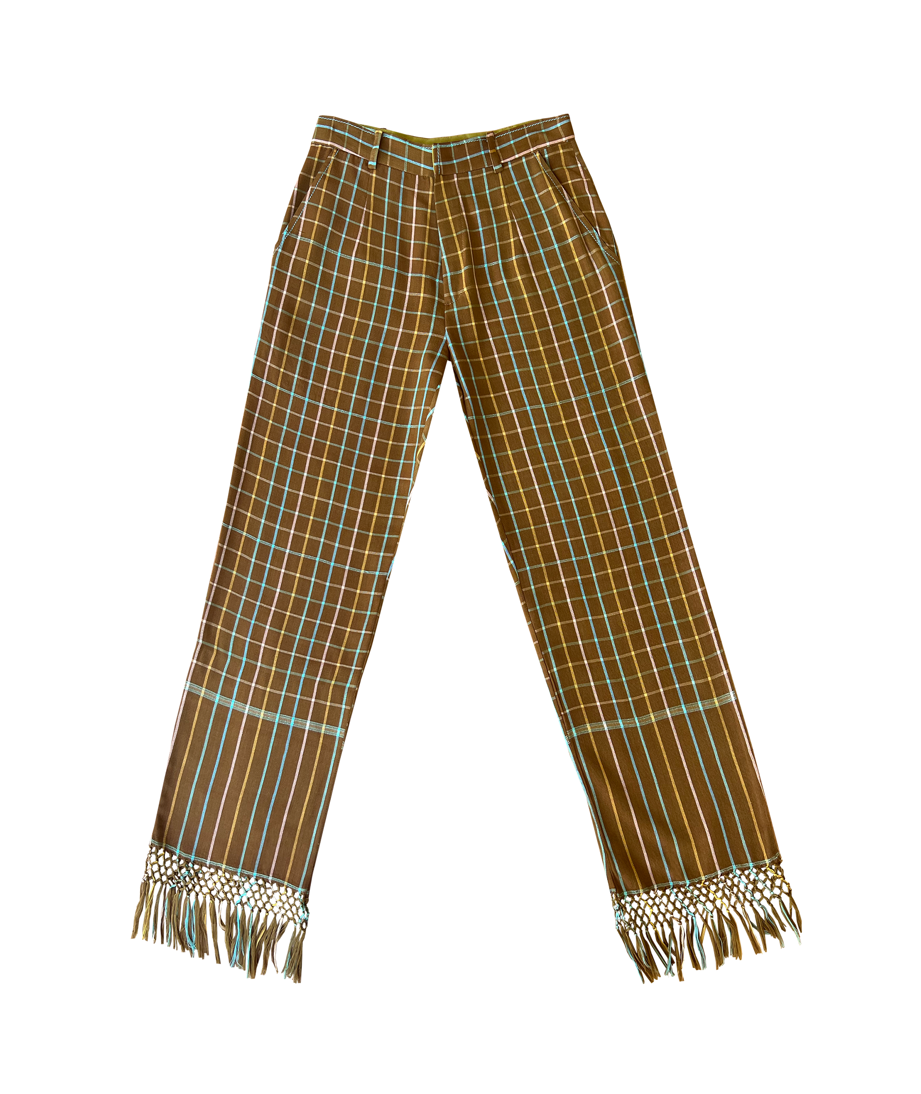 Kao Mah Fringe Trousers