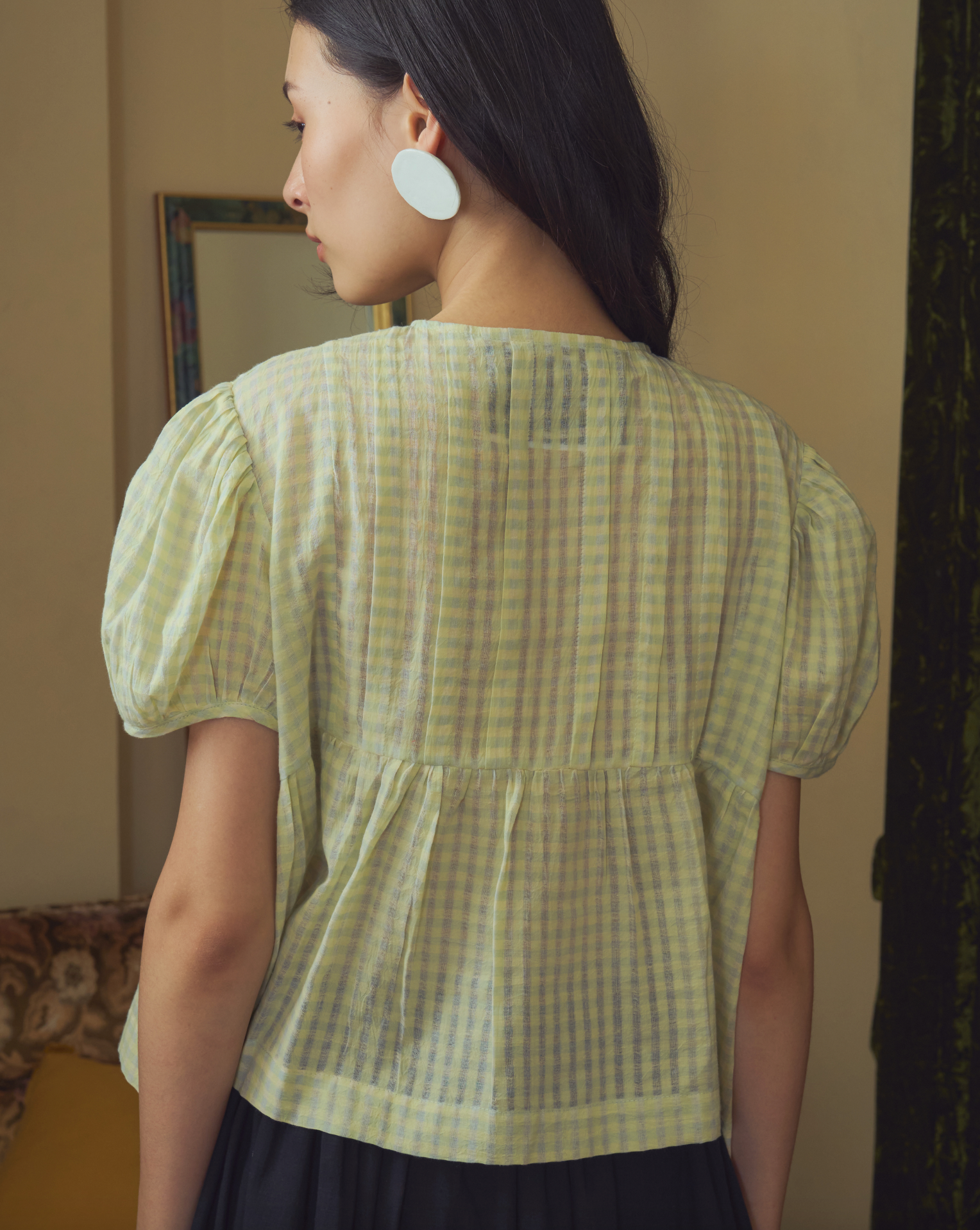 Aoi Puff Cotton Top