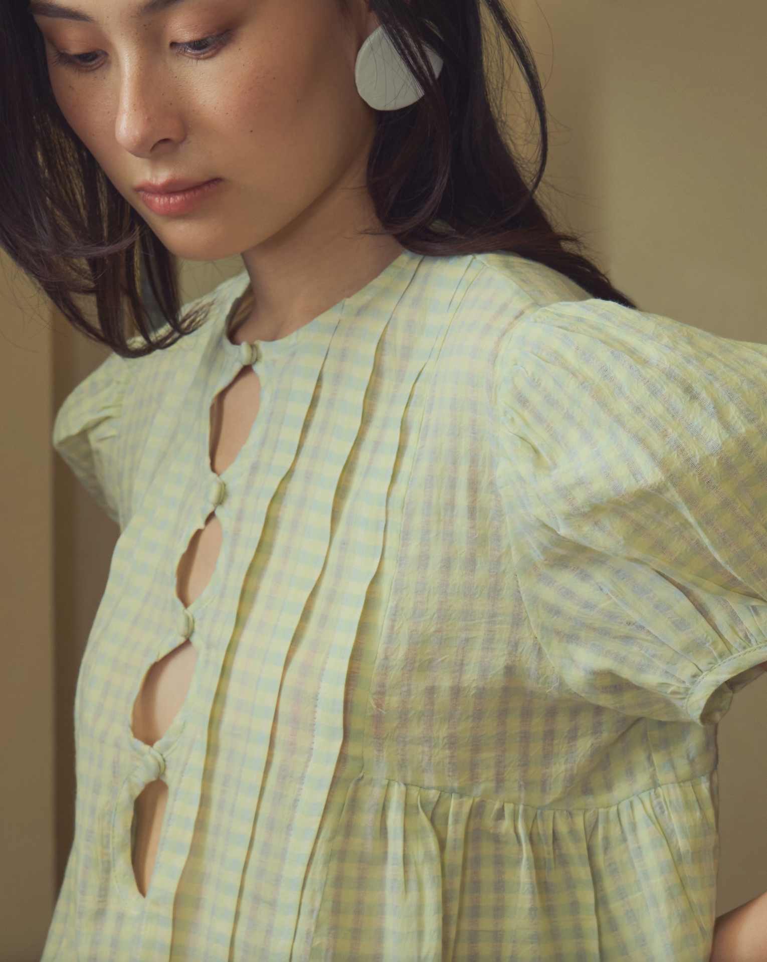 Aoi Puff Cotton Top
