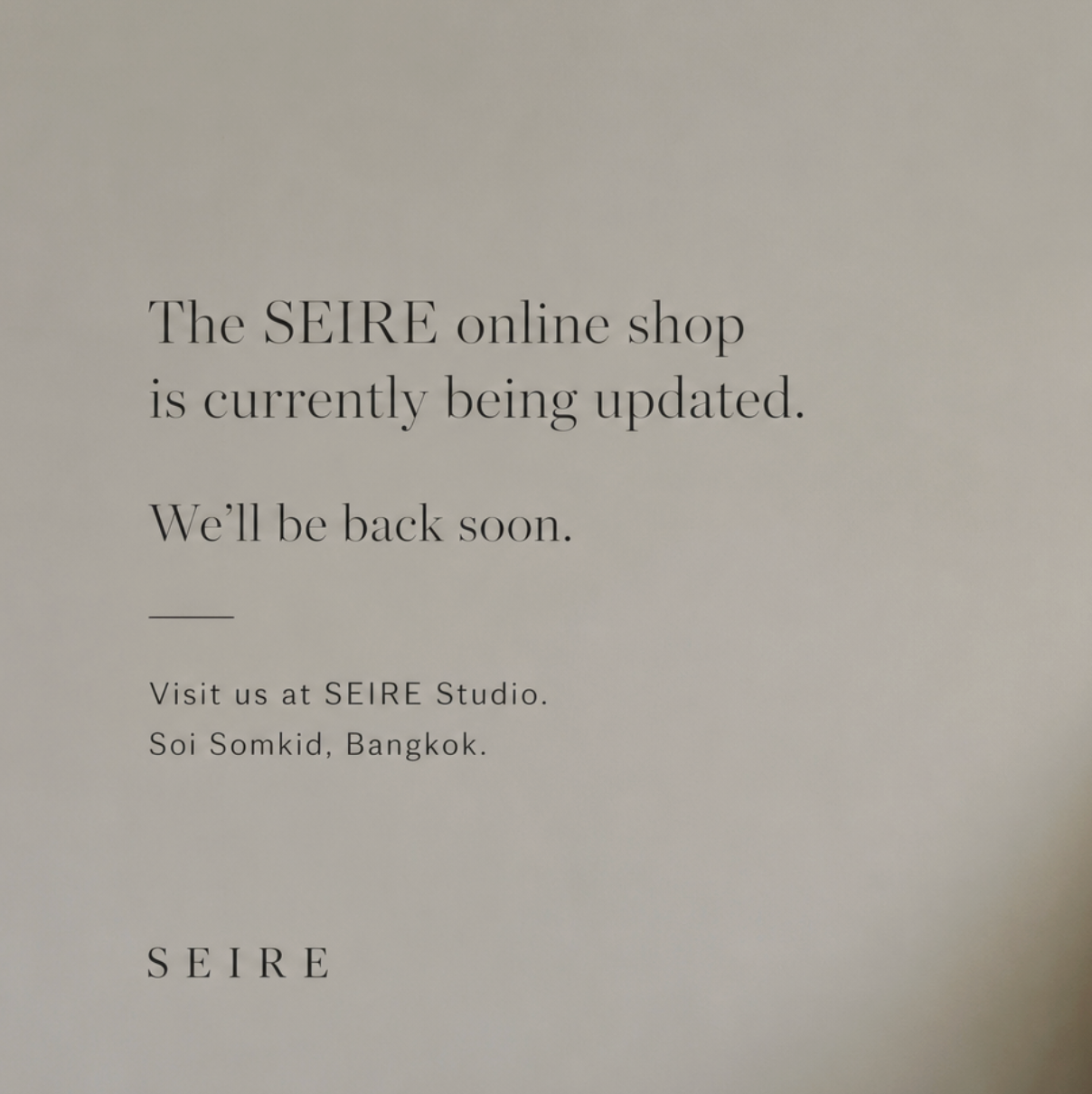 Store closed
